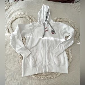 NWT WOMENS USA SOCCER ZIP UP HOODIE